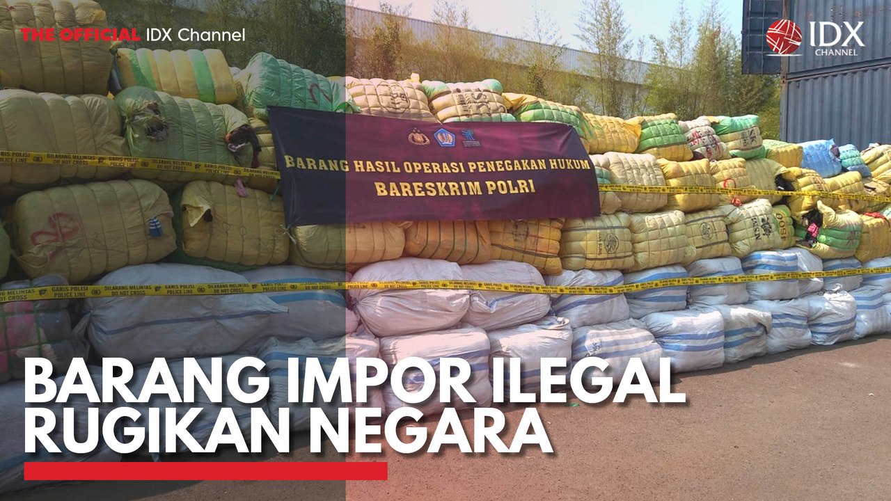 Barang Impor Ilegal Rugikan Negara
