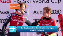 Ski-Star Lucas Braathen (23) gibt sofortigen Rücktritt bekannt.