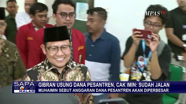 Gibran Usung Program Dana Pesantren, Cak Imin: Sudah Jalan