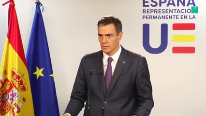 Pedro Sánchez, sobre la investidura