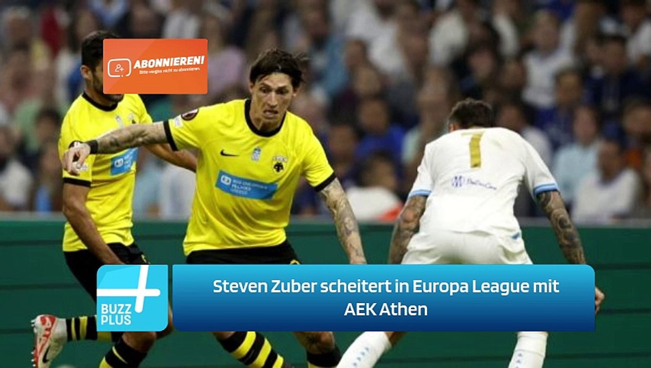 Steven Zuber scheitert in Europa League mit AEK Athen