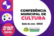 Secretário convida segmento cultural para 1ª Conferência Municipal de Cultura em Cachoeira dos Índios