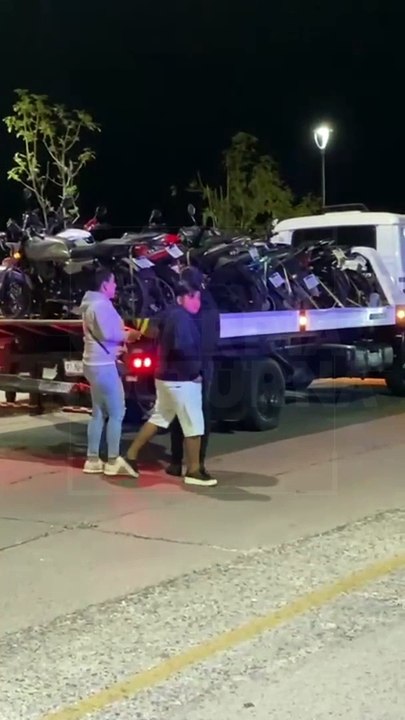 #Preliminar Tras un operativo realizado en conjunto entre la Policía de Guadalajara y Policía Vial, fueron retiradas varias motocicletas en el Mirador de la colonia Lomas de San Eugenio; esto debido a los constantes “arrancones” #GuardiaNocturna