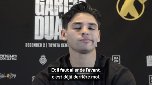Interview - Garcia sur sa défaite contre Davis : Il faut aller de l'avant, c'est déjà derrière moi
