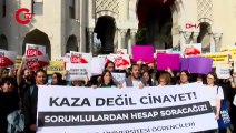 Beyazıt'ta Zeren Ertaş'ın ölümüne protesto 'Örtbas edilmesine izin vermeyeceğiz'