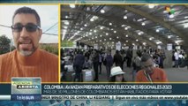 Colombia: Avanzan preparativos para las elecciones regionales del próximo 29 de octubre
