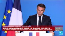 REPLAY - Emmanuel Macron demande une 