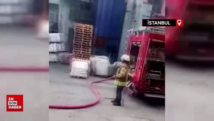 Başakşehir’de iş yerinde doğalgaz patlaması