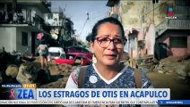 Así los estragos del huracán Otis en Acapulco