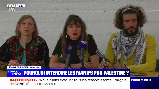 C'est une interdiction politique : les organisateurs de la manifestation pro-palestinienne prévue samedi à Paris s'expriment après l'interdiction décidée par la préfecture