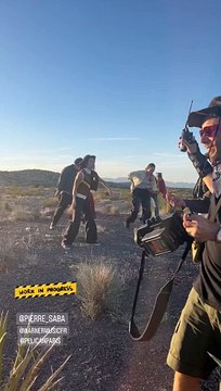 Laeticia Hallyday et Maxim Nucci sont partis tourner le clip inédit d'une chanson de Johnny Hallyday. @ Instagram / Laeticia Hallyday