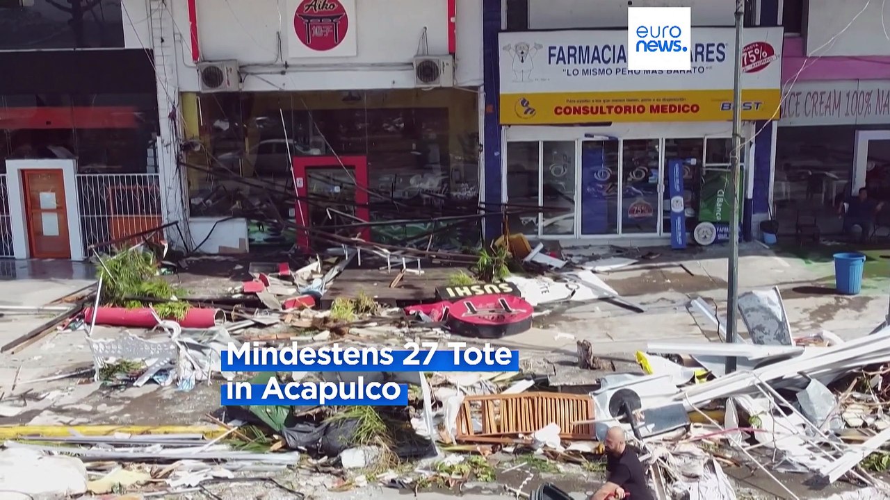 „Das reine Chaos“: Hilferuf aus Acapulco nach Durchzug von Hurrikan Otis