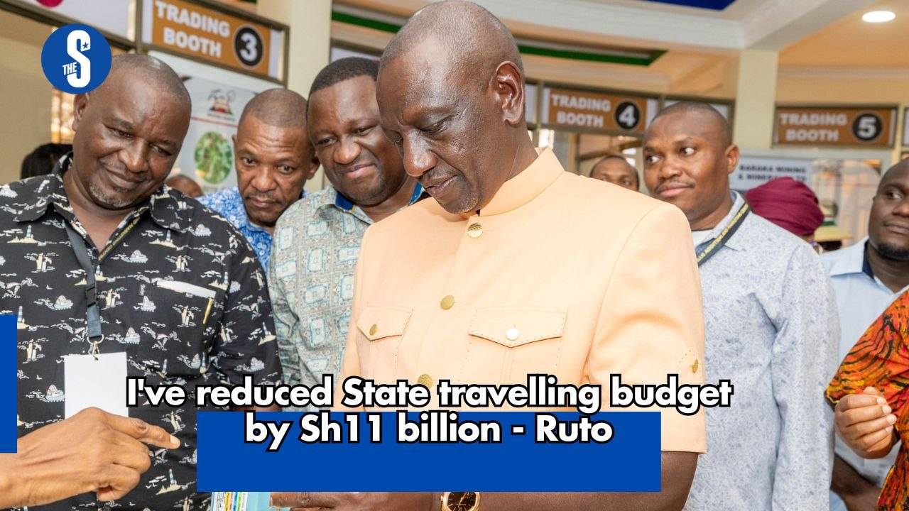 I've reduced State travelling budget by Sh11 billion - Ruto