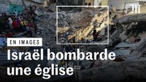 Comment Israël a bombardé une église où des civils étaient réfugiés à Gaza