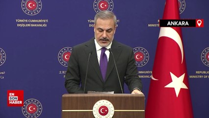 Hakan Fidan: Baskı ve zulüm İsrail'e barış getirmeyecek