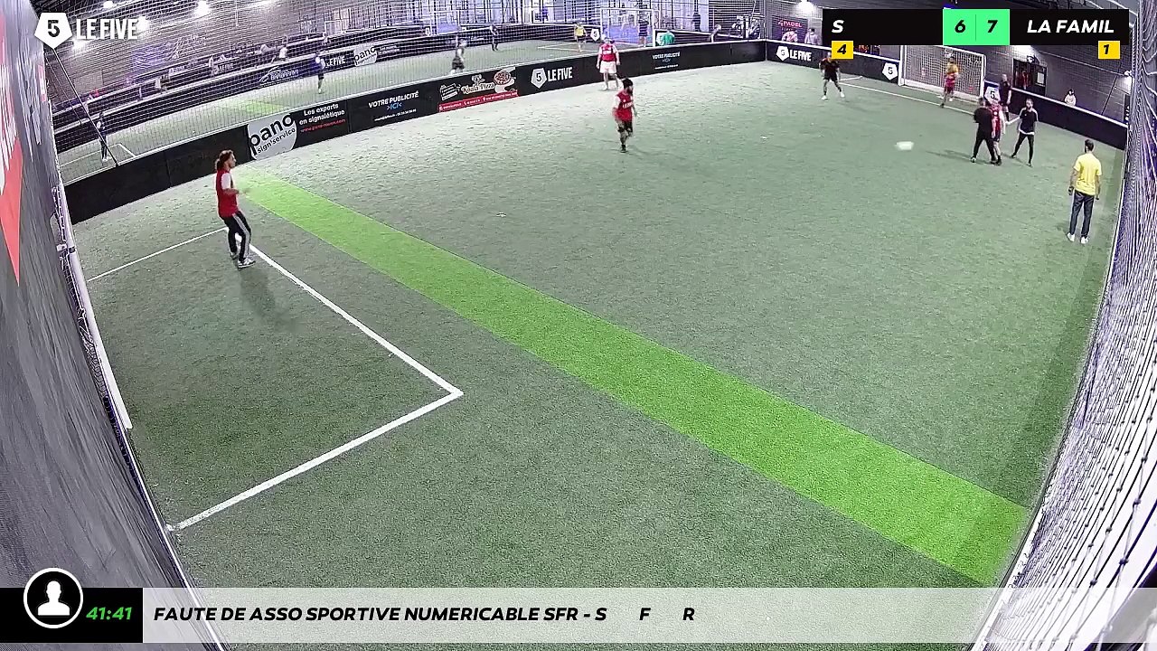 Faute de ASSO SPORTIVE NUMERICABLE SFR - S         F         R