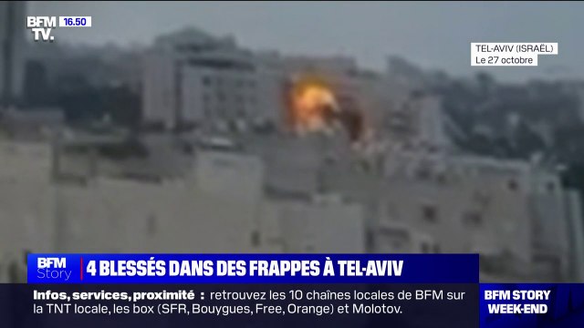 On a dû trouver un endroit pour se cacher : Quatre personnes ont été blessées par l’explosion d’une roquette sur un immeuble d’habitation de Tel-Aviv