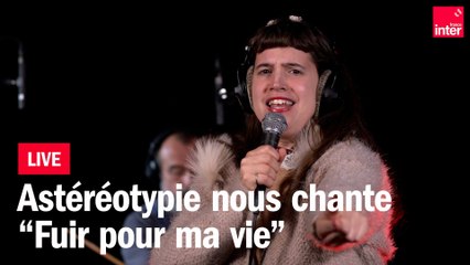 Astéréotypie chante "Fuir pour ma vie" dans Côté Club
