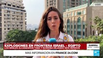 Informe desde El Cairo: misiles impactan dos ciudades egipcias cercanas a frontera con Israel