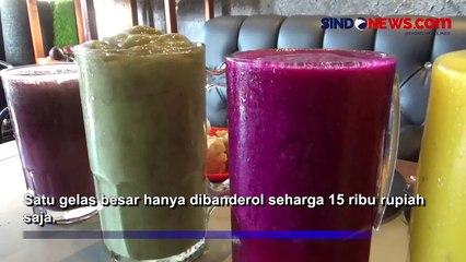 Menikmati Segarnya Jus Jumbo ditengah Panasnya Denpasar