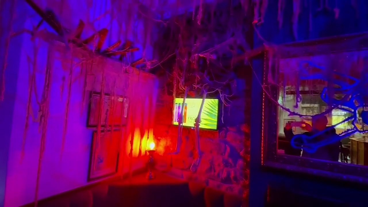 Malin Bridge Inn, Sheffield, goes all out on Halloween decorations ...