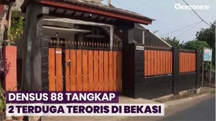 Densus 88 Tangkap 2 Terduga Teroris Jaringan Anshor Daulah di Bekasi