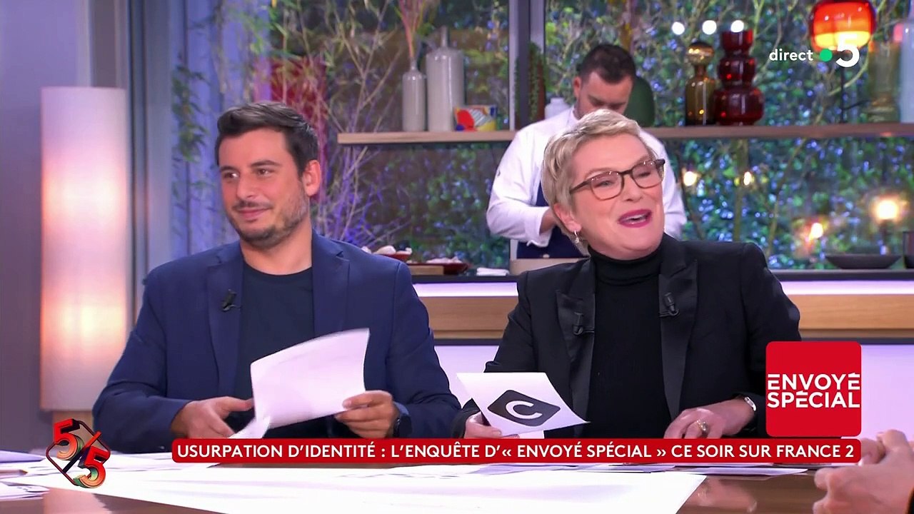 "Moi je me sens bien ici !" : Elise Lucet se prend pour Anne-Élisabeth Lemoine dans "C à Vous" sur France 5