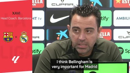 Xavi claims Felix is 'on par' with Bellingham