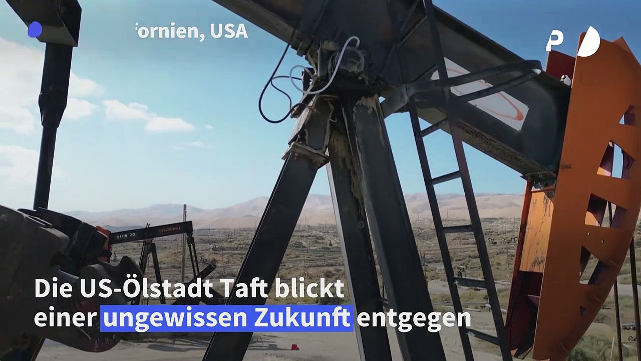 Kalifornische Ölstadt taft blickt ungewisser zukunft entgegen