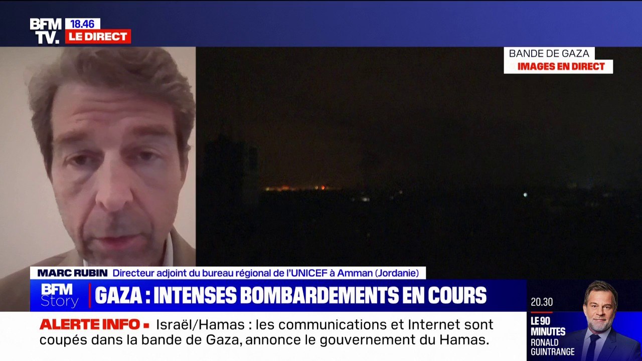 Gaza: "La situation est absolument critique à l'heure où nous parlons", affirme Marc Rubin, directeur adjoint du bureau régional de l’UNICEF à Amman (Jordanie)