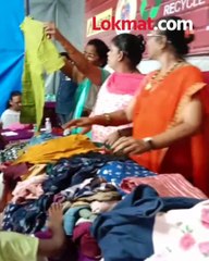 गरजूंसाठी जीवनावश्यक वस्तू दान करण्याचे आवाहन; लोअर परळमध्ये 'माणुसकीची भिंत'