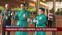 KPU Umumkan 3 Pasangan Capres-Cawapres Pilpres 2024 Lolos Tes Kesehatan