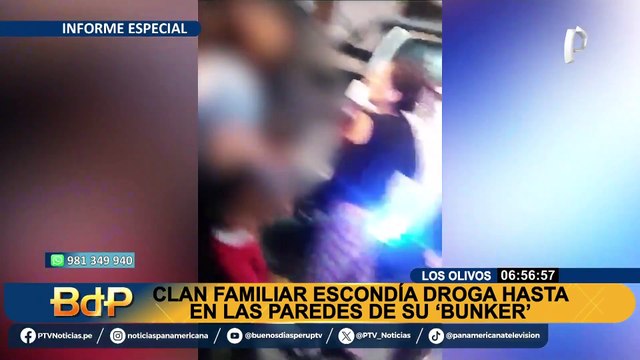 Detienen a clan de traficantes de droga en Los Olivos: familia se enfrentó a policías