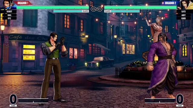 THE KING OF FIGHTERS XV ROBERT/KING/RYO VS GATO/ANDY/KUKRI