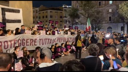 Download Video: Roma, manifestazione per chiedere cessate il fuoco in Medioriente