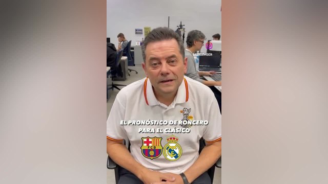 BARCELONA VS REAL MADRID | El PRONÓSTICO de RONCERO para EL CLÁSICO