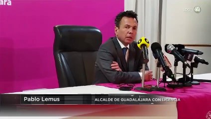 El cabildo tapatío aprobó la licencia indefinida a Pablo Lemus