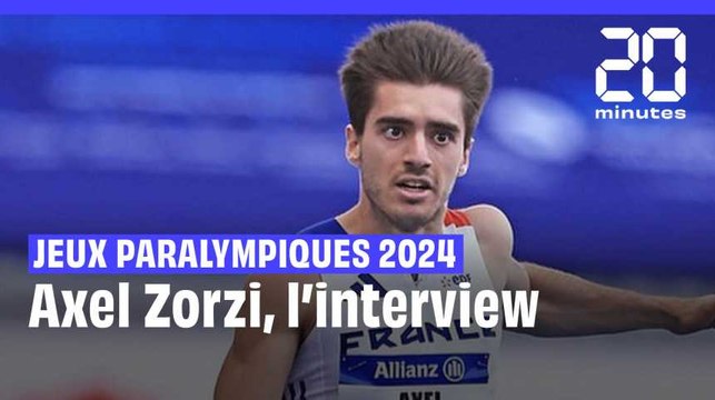 Jeux paralympiques : Axel Zorzi, l'interview