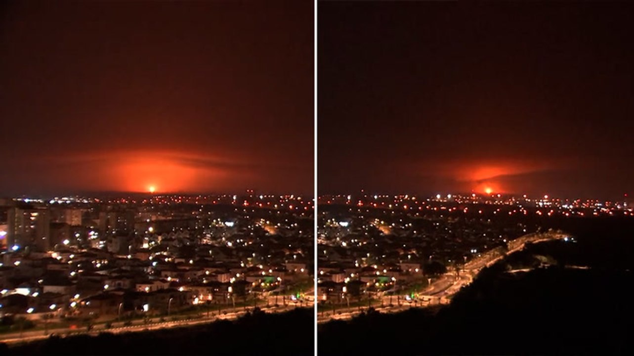 Multiple explosions seen and sirens heard on Israel-Gaza border