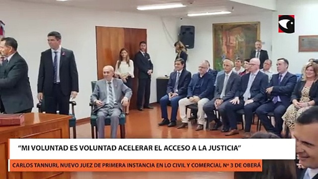 “Mi voluntad es voluntad acelerar el acceso a la justicia”