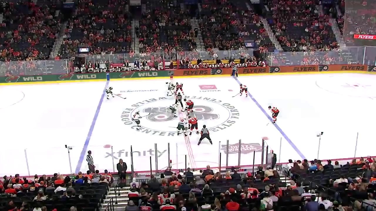 NHL - Minnesota Wild @ Philadelphia Flyers - 26.10.2023 - Period 1