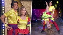 Eduardo Barajas y Gaby Goldsmith confundieron a los jueces, ¿bailaron mambo, tropical o merengue?