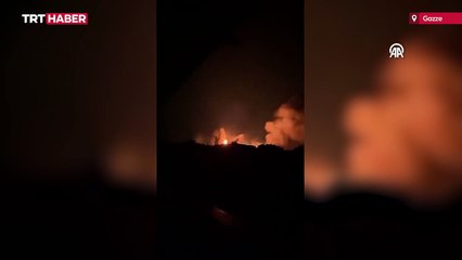 İsrail Gazze’ye bomba yağdırıyor