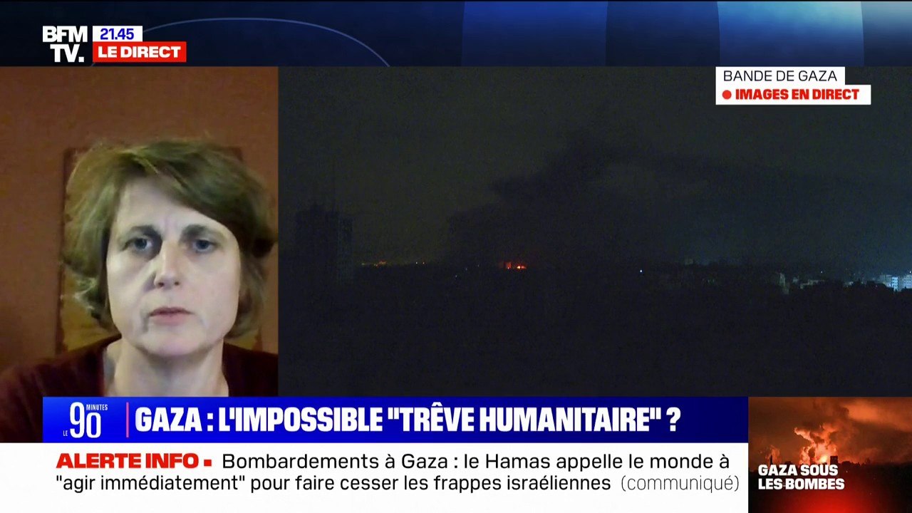 Bombardements à Gaza: "On est condamné à assister à un sacrifice assumé et organisé de milliers de civils", pour Claire Magone (directrice générale de l'ONG Médecins Sans Frontières)