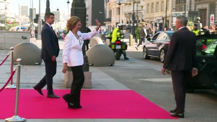 La Reina Sofía rompe a llorar en su última aparición antes del 18º cumpleaños de la Princesa Leonor