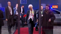 Consiglio Ue, gli arrivi a Bruxelles