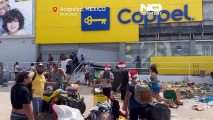 تصاویری از ویرانی‌های آکاپولکو، طوفان اوتیس ۲۷ کشته بر جای گذاشت