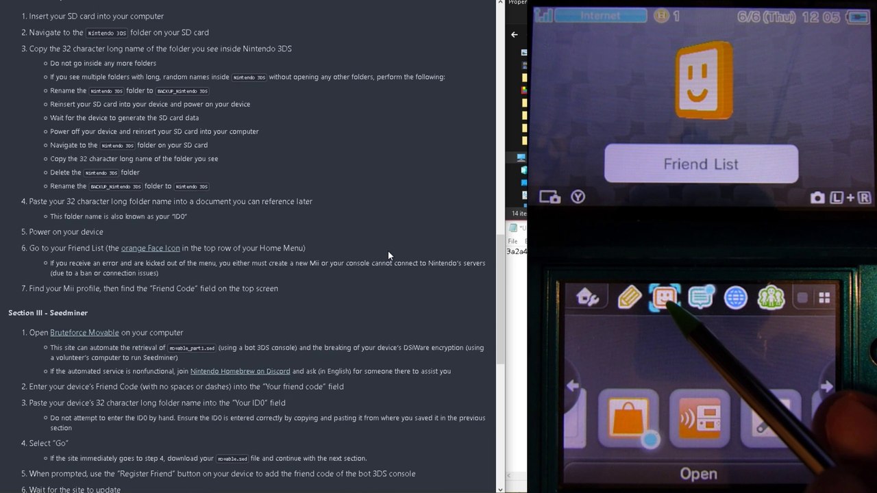 How to install CFW on a Nintendo 3DS - 16 Bit Guide
