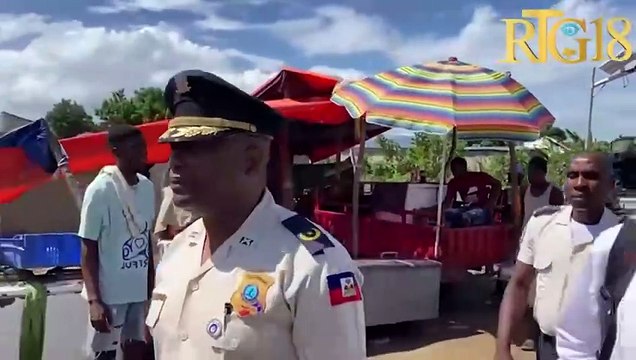 Rivyè Masak.- Ekspè endepandan dwa moun sou sitiyasyon Ayiti pou ONU vizite kanal irigasyon an.