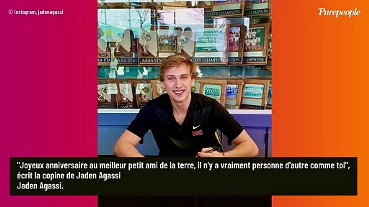 PHOTO Andre Agassi et Steffi Graf : leur fils Jaden fête ses 22 ans, beau message d'amour de la jolie blonde qui partage sa vie